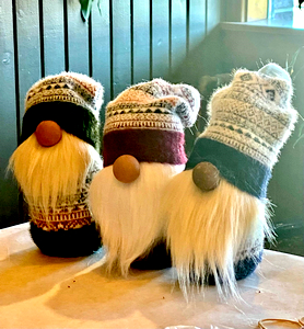 Gnomes for the Holidays made from socks